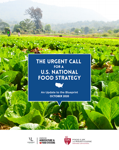 Urgent Call for a National Food Strategy