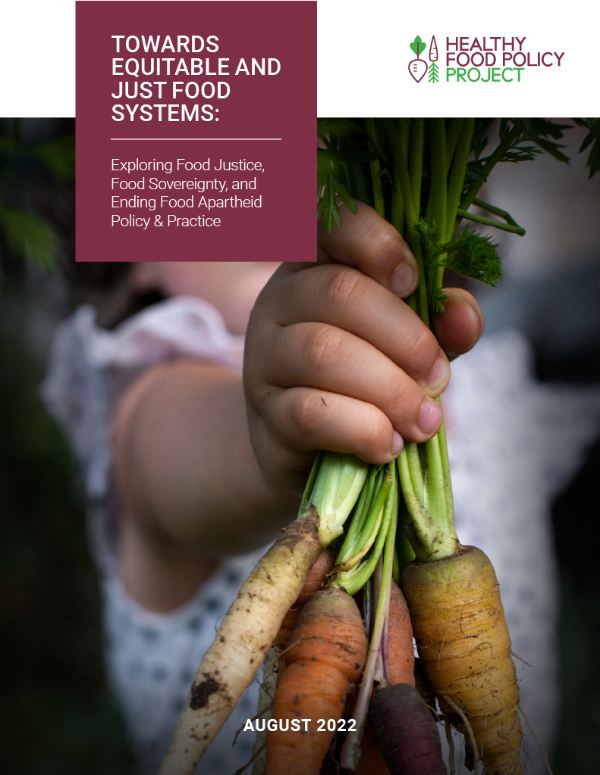Towards Equitable and Just Food Systems