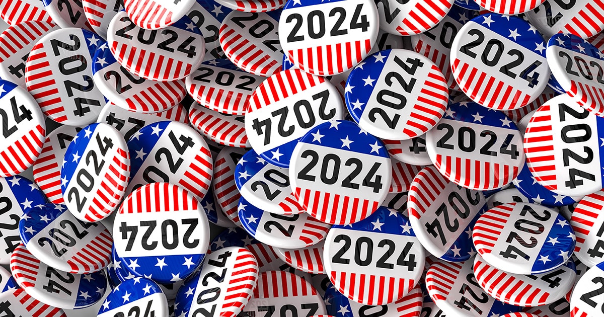 2024 Election Buttons